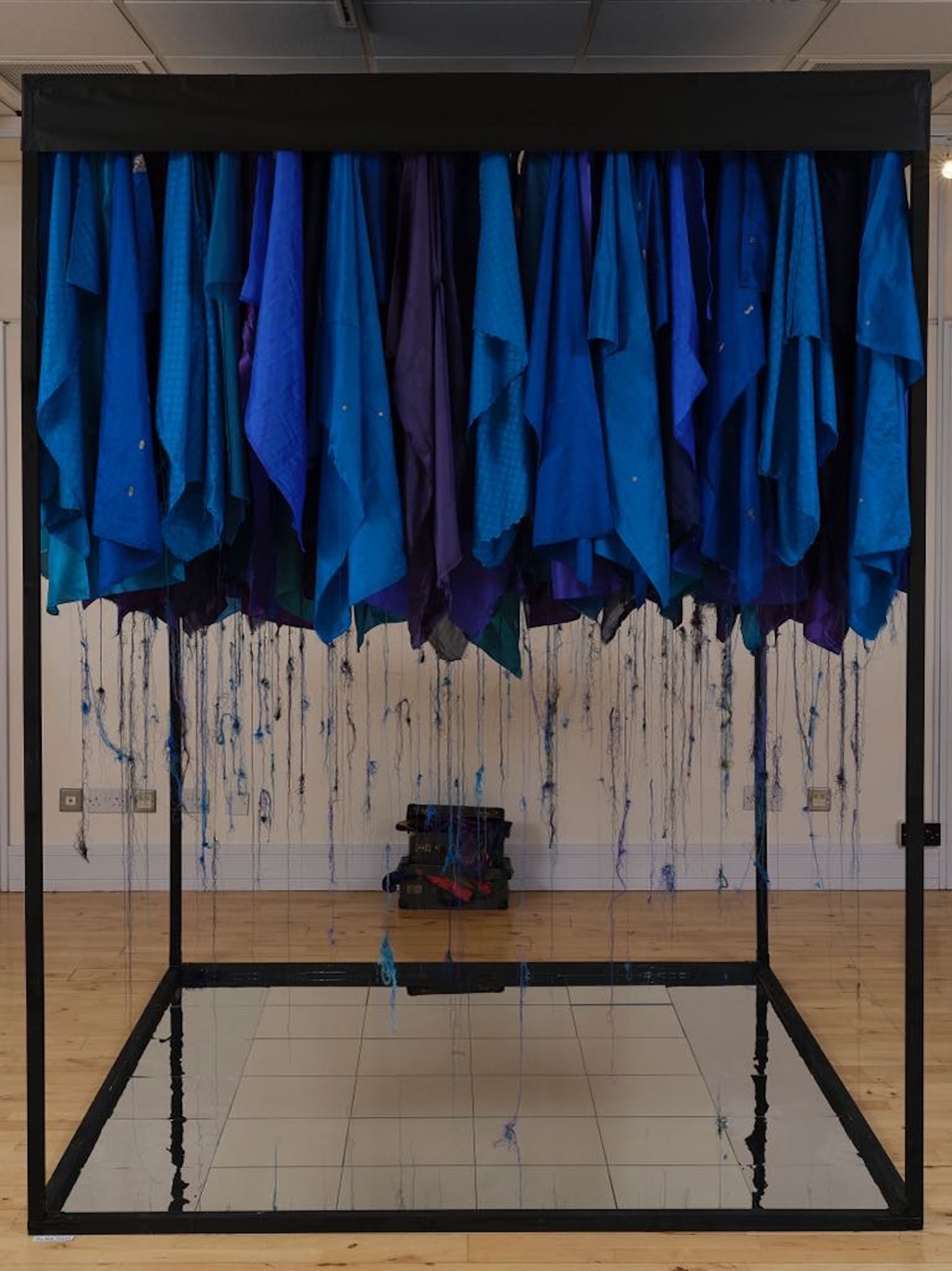 Contemporary Sri Lankan Tamil artist Anushiya Sundaralingam art exhibition Rip It Up And Start Again at Island Arts Centre Lisburn - photo 0002