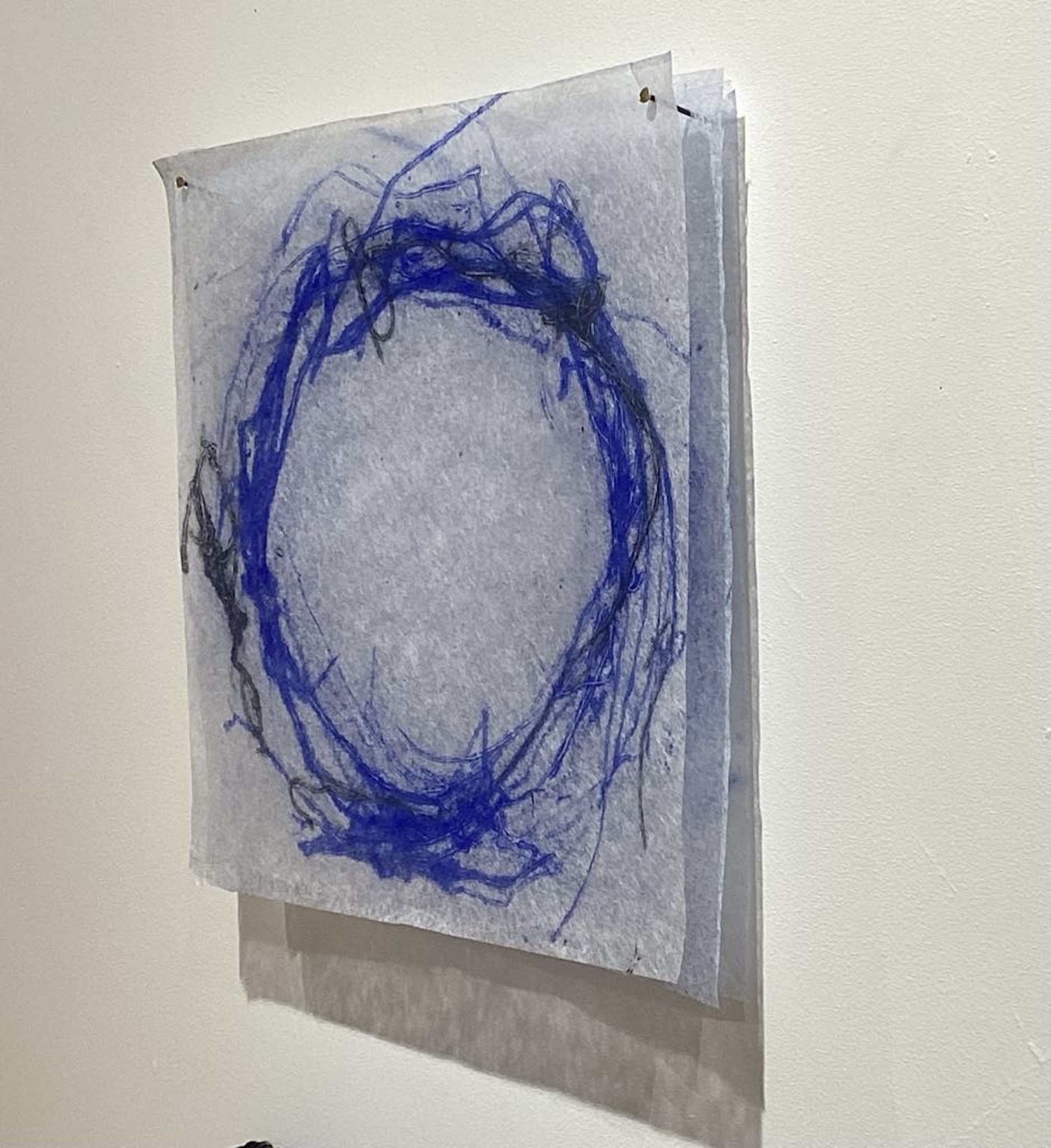 Contemporary Sri Lankan Tamil artist Anushiya Sundaralingam art exhibition Rip It Up And Start Again at Island Arts Centre Lisburn - photo 0008